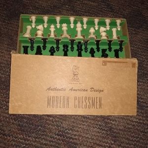 Vintage chess set
